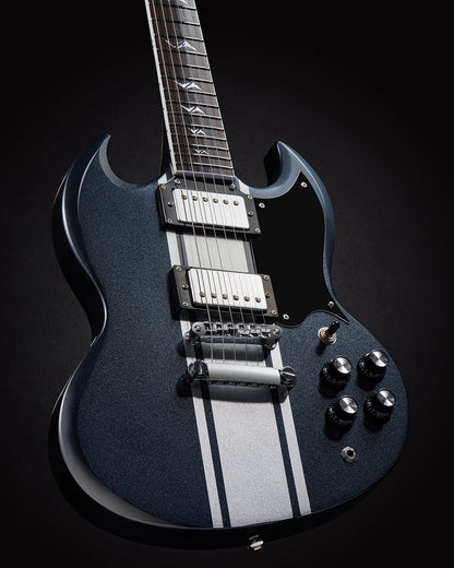 WestCreek RACER Solid Body Electric Guitar, Double Cut guitar, Rounded End Frets, Bone nut, Rosewood Fingerboard, Mahogany Body