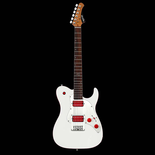 WestCreek TT-50KS Solid Body Electric Guitar, Mahogany Body, Maple Neck, Rosewood Fretboard, Rounded End Frets, Bone Nut, 22 Frets